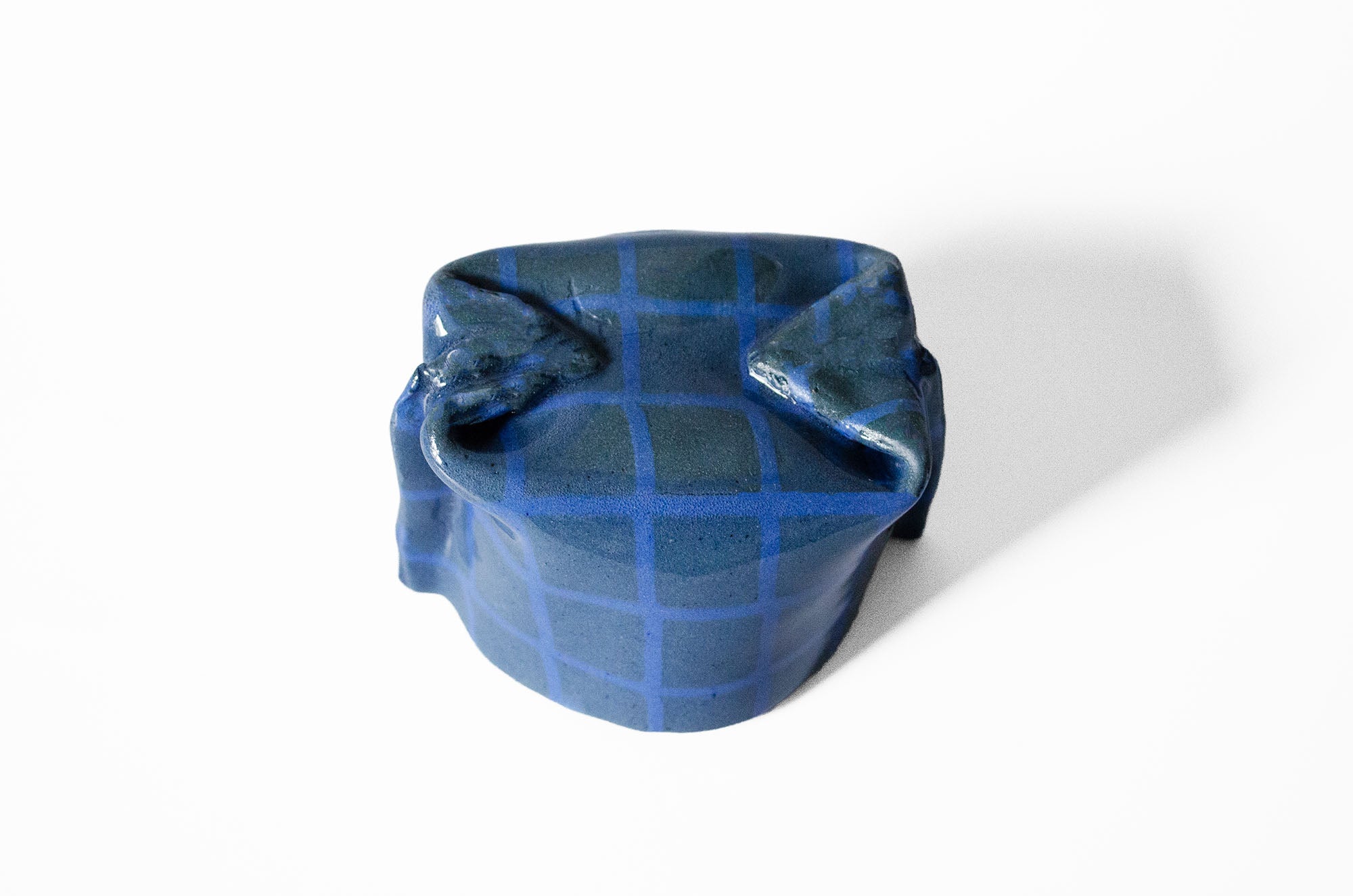Short Nerikomi Bag Vase