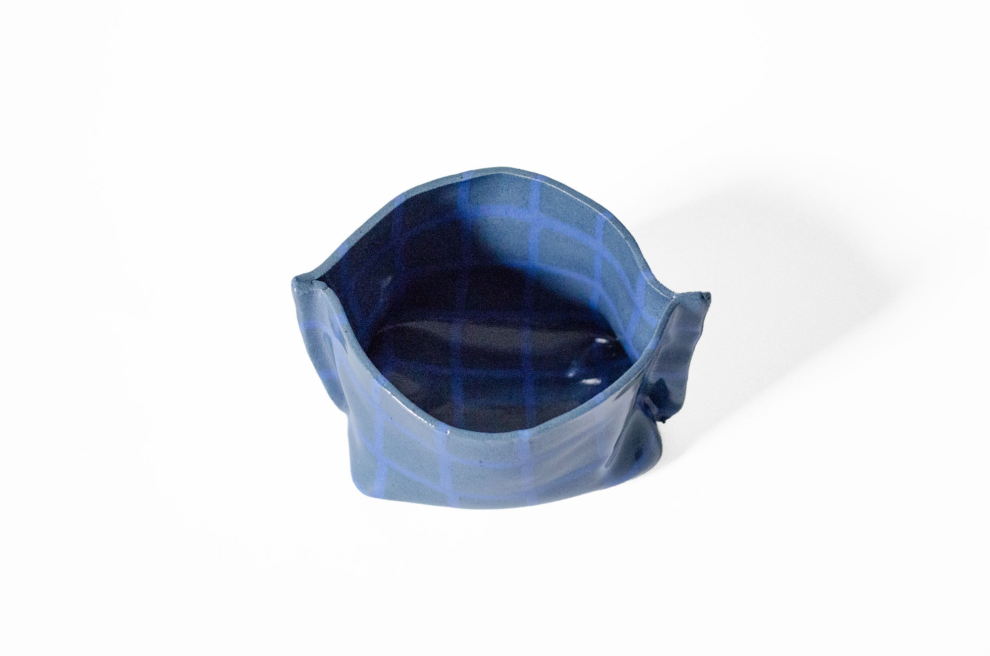 Short Nerikomi Bag Vase
