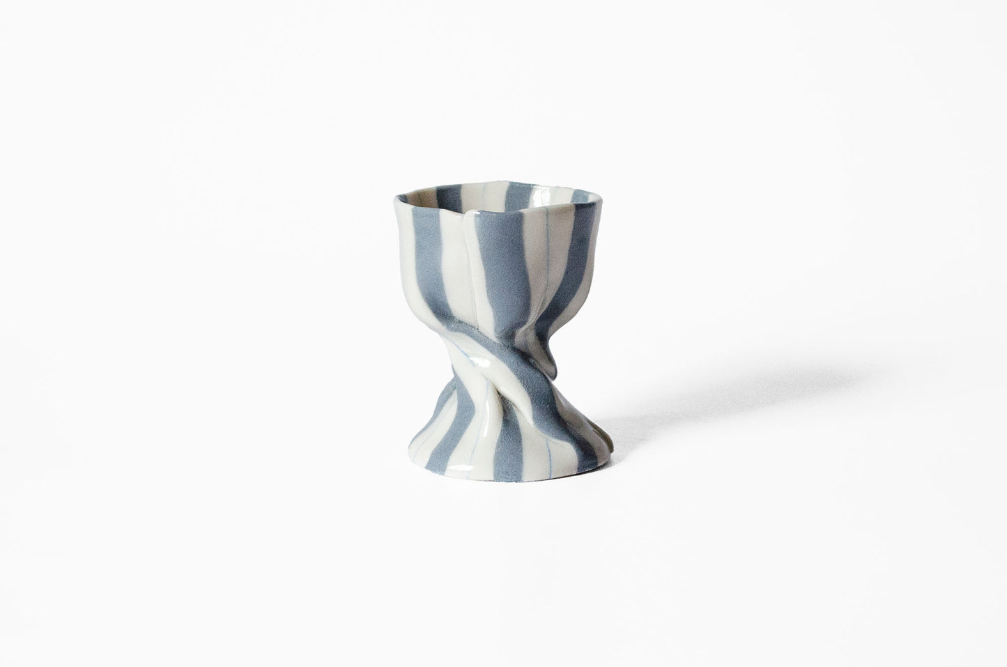 Nerikomi Twisted Egg Cup