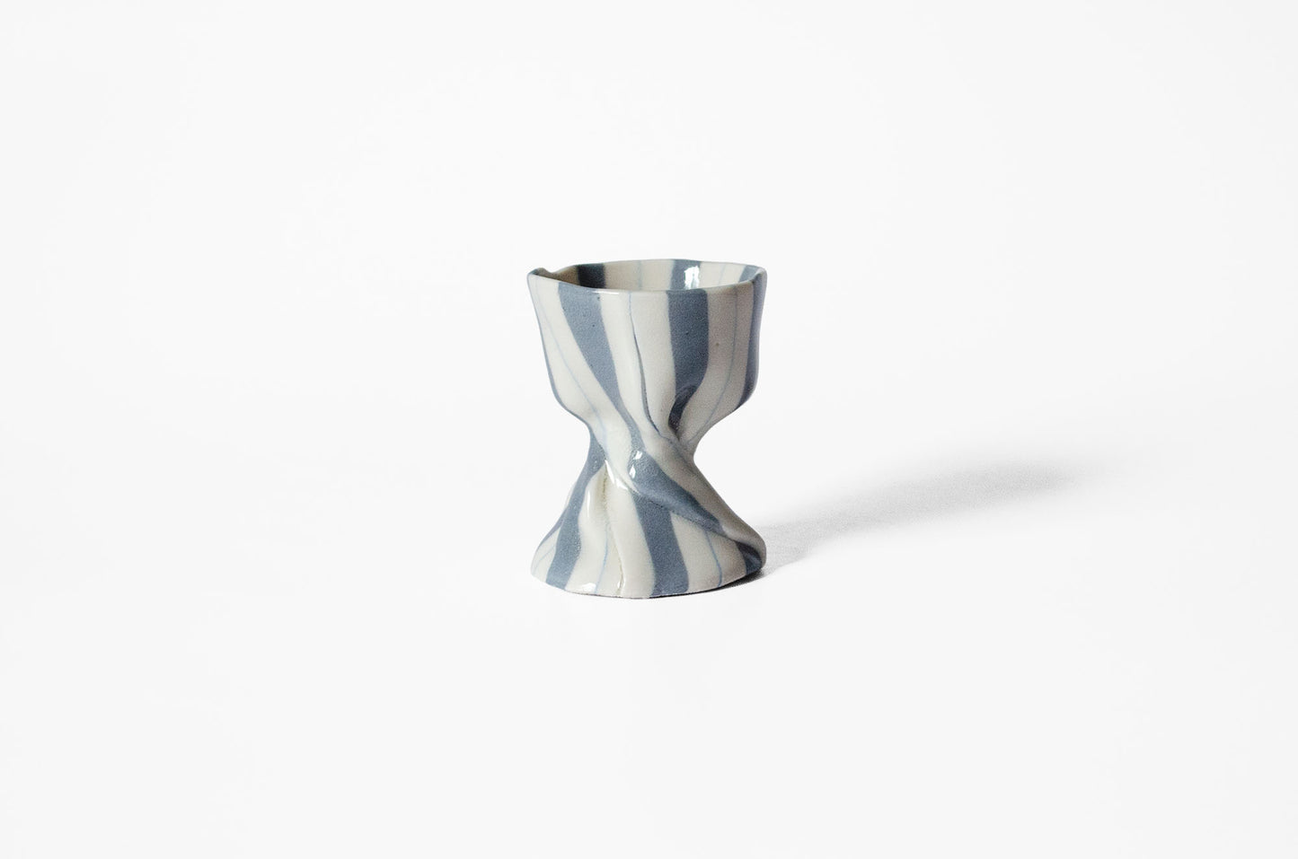 Nerikomi Twisted Egg Cup