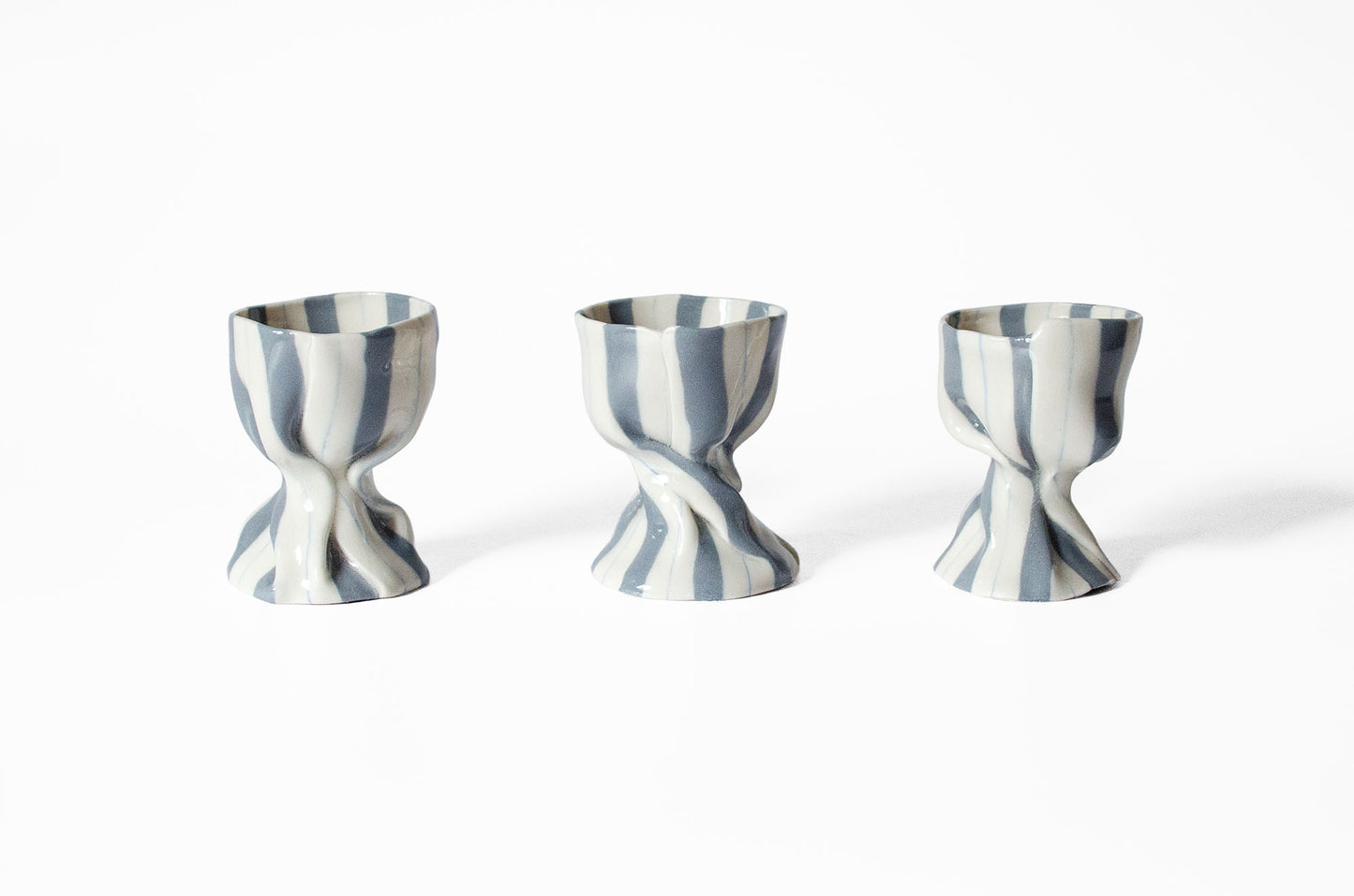 Nerikomi Twisted Egg Cup