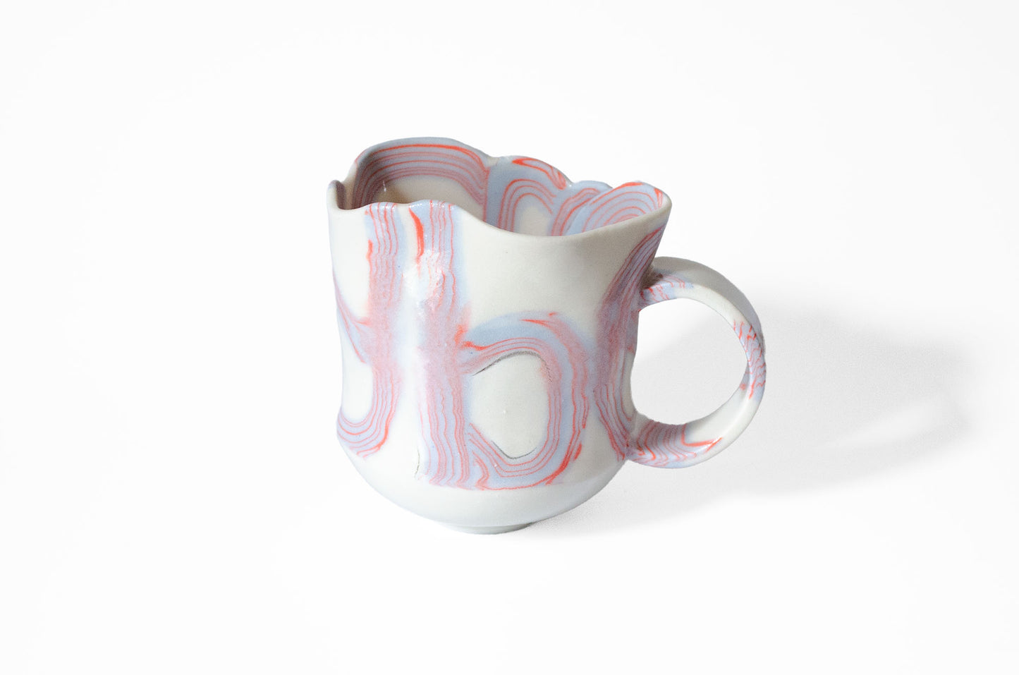 "One Word Poem" Nerikomi Mug