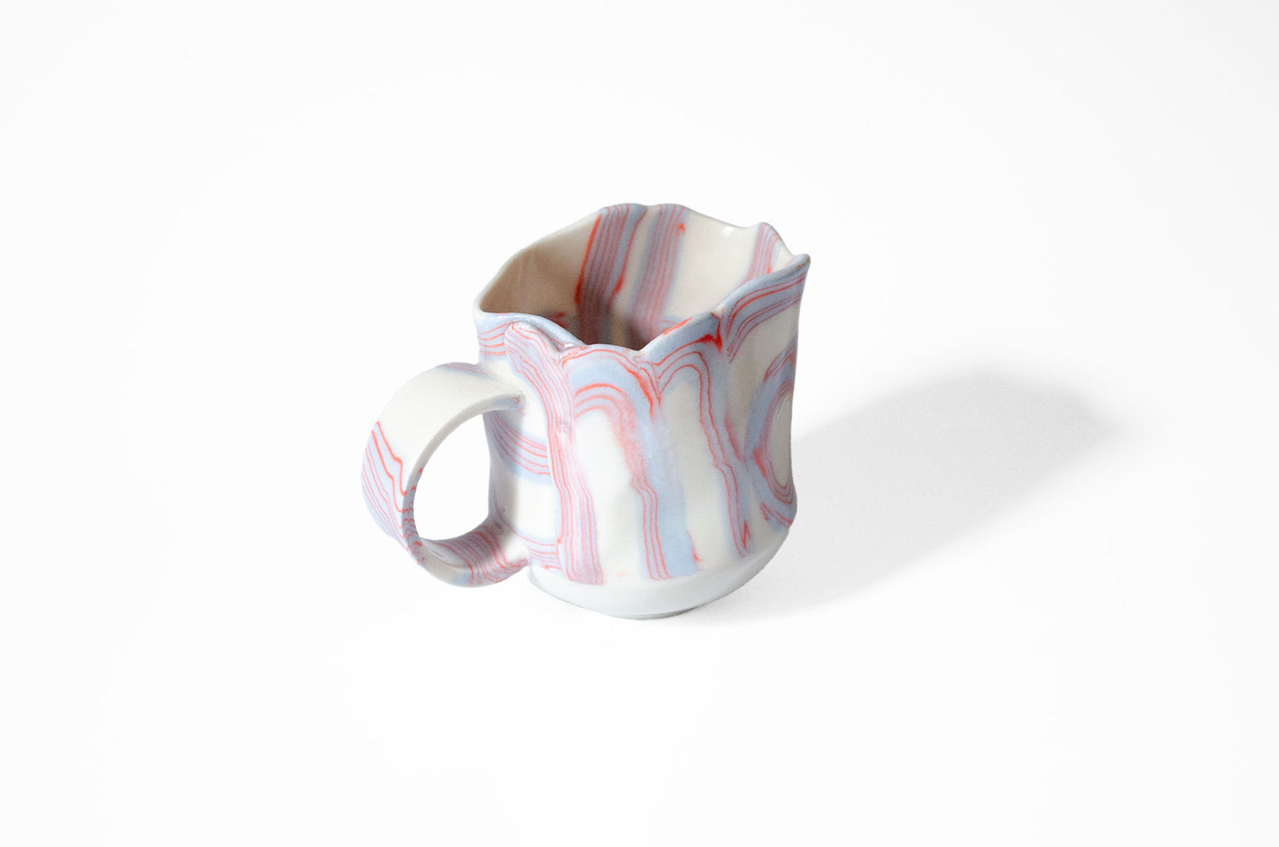 "One Word Poem" Nerikomi Mug