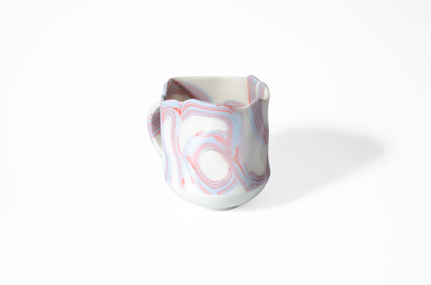 "One Word Poem" Nerikomi Mug