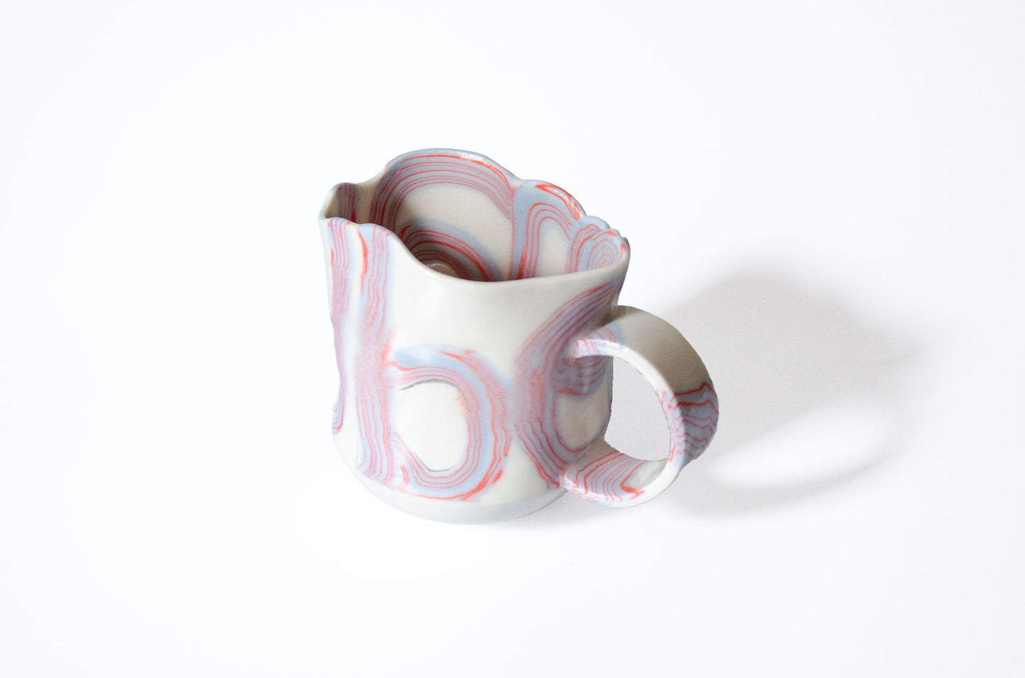 "One Word Poem" Nerikomi Mug