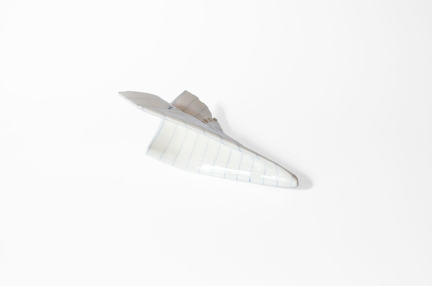 Nerikomi Notepad Paper Plane Sculpture