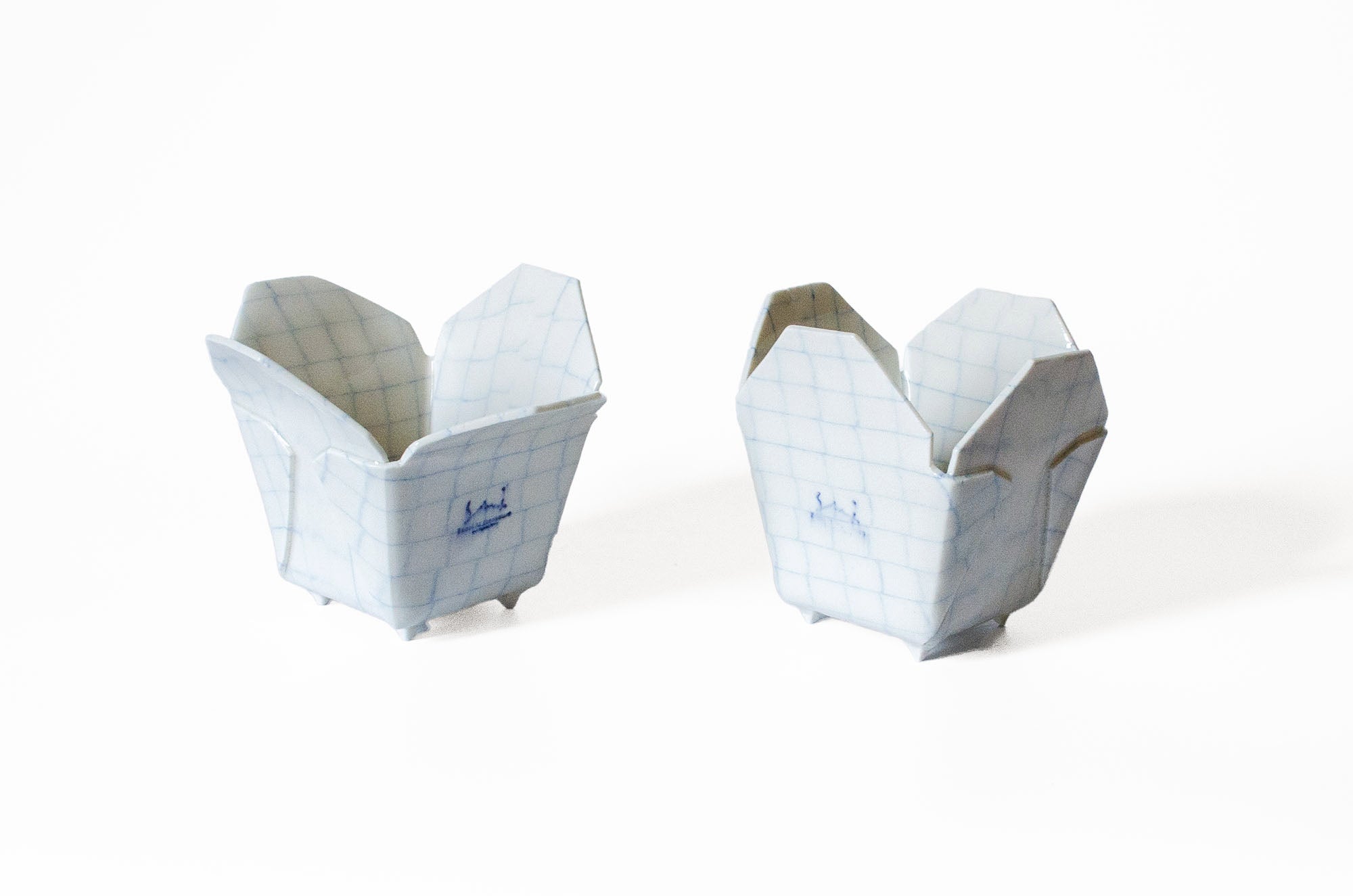 Nerikomi Takeout Plant Pot