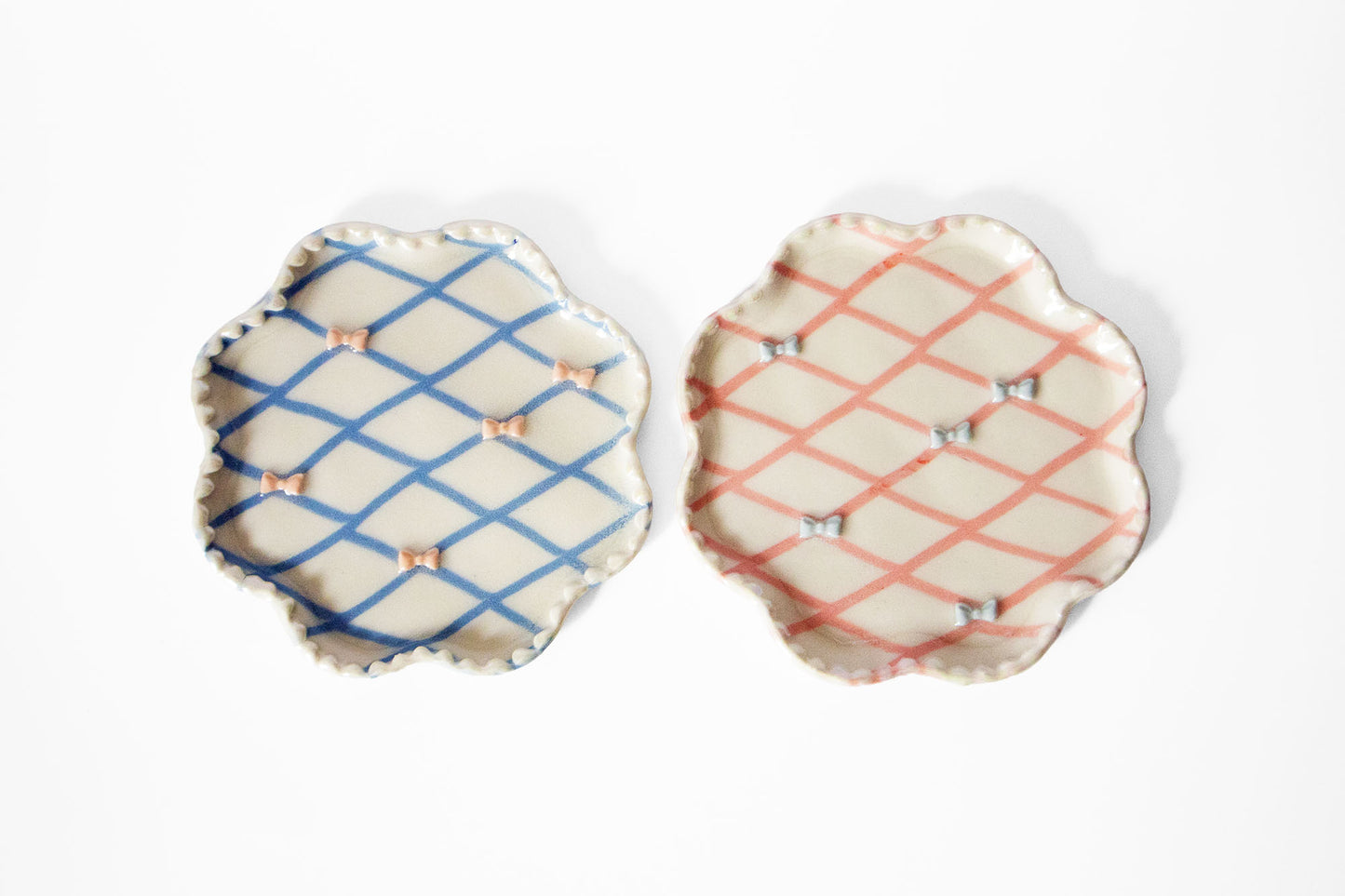 Nerikomi Ribbon Plate