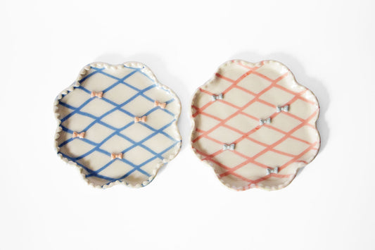 Nerikomi Ribbon Plate