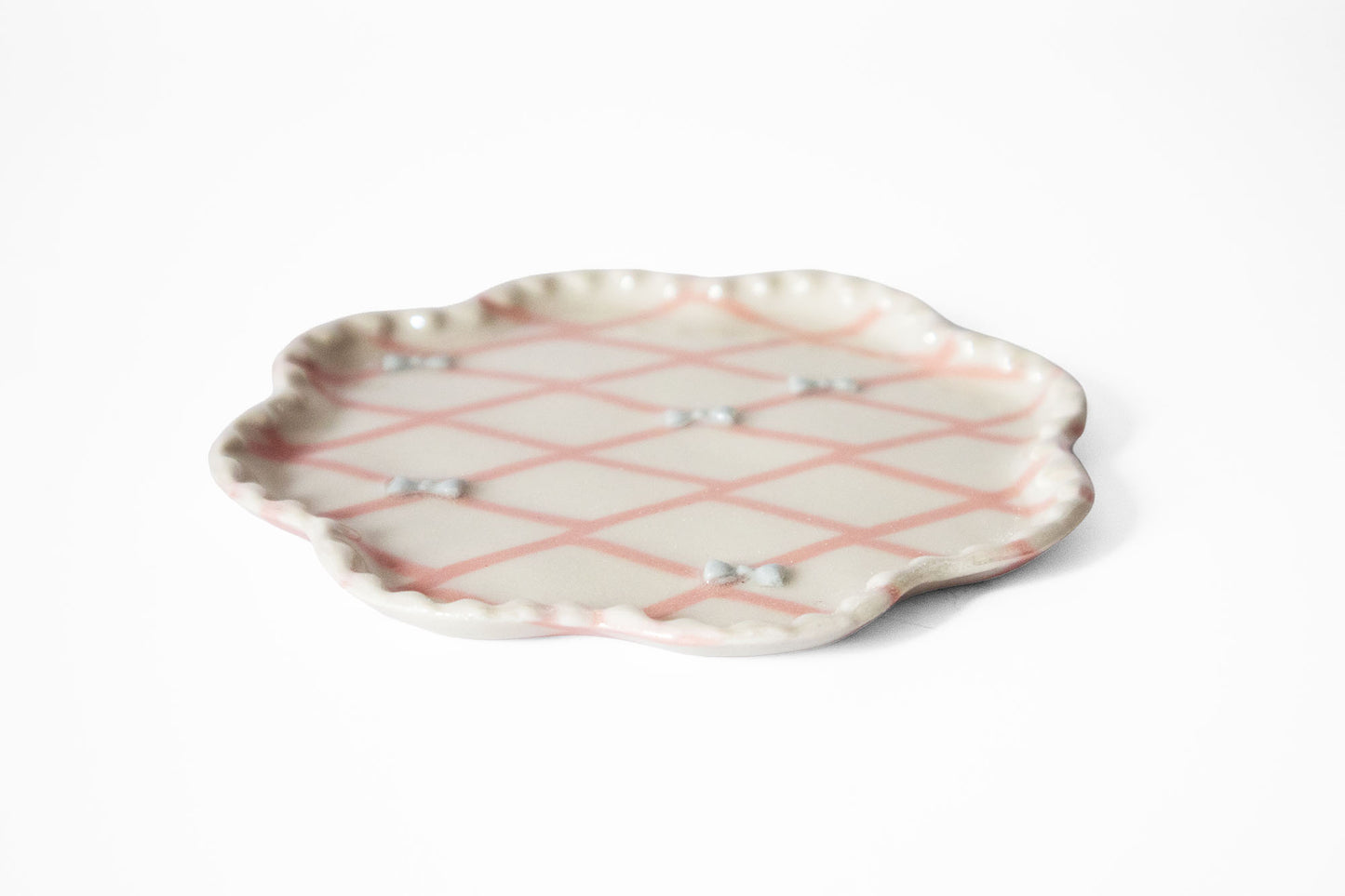 Nerikomi Ribbon Plate