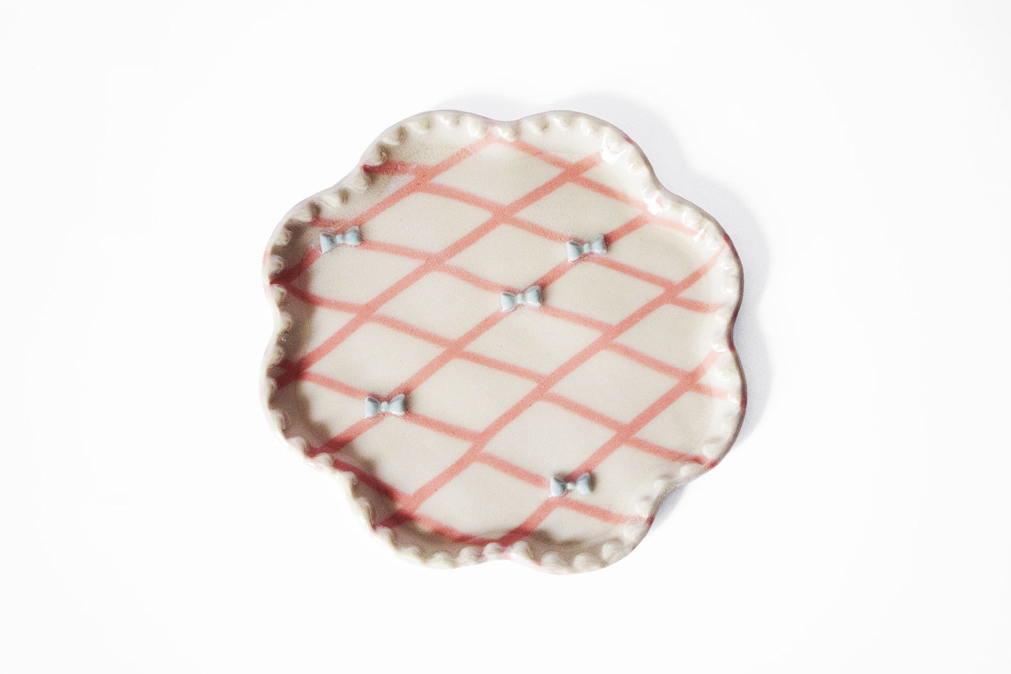Nerikomi Ribbon Plate