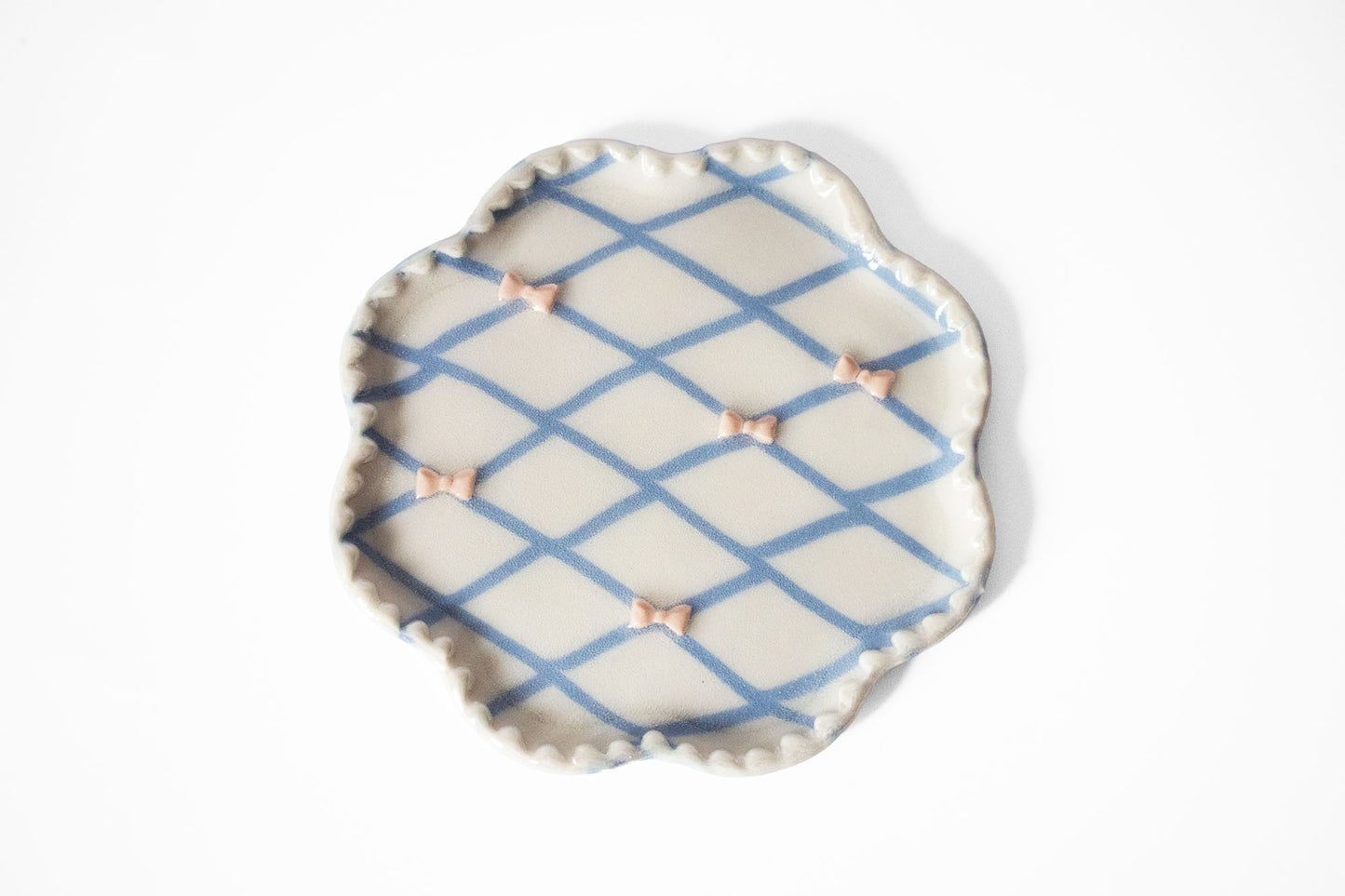 Nerikomi Ribbon Plate