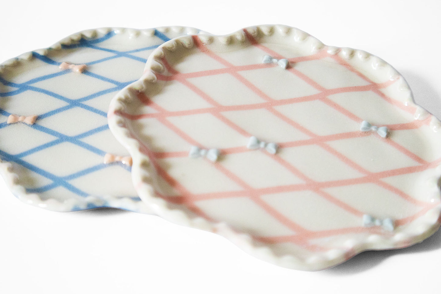 Nerikomi Ribbon Plate