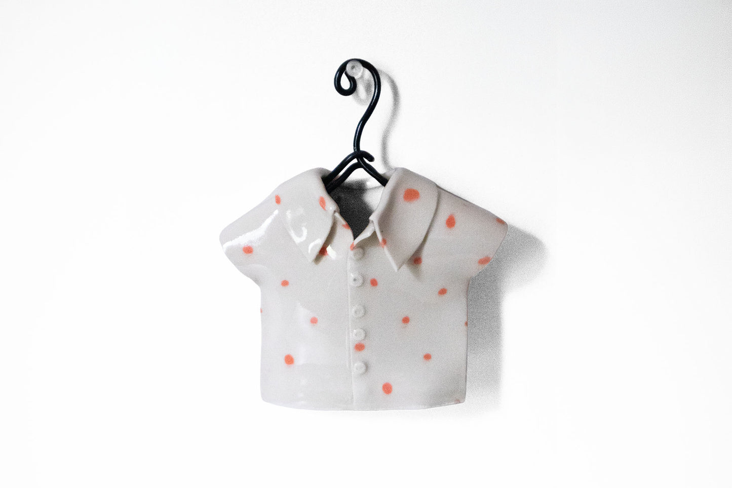 Striped Shirt Hanging Vase
