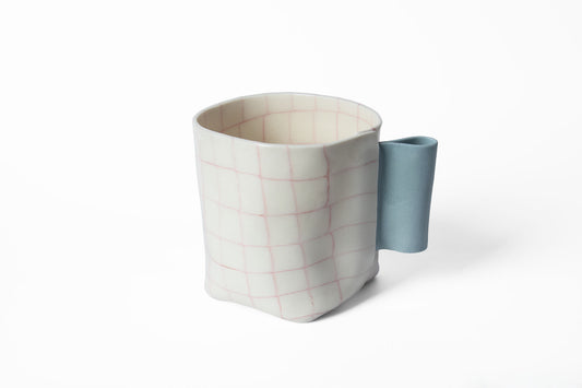 Nerikomi Pouch & Tag Handle Mug