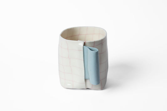Nerikomi Pouch & Tag Handle Mug
