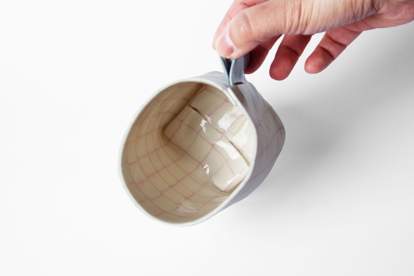 Nerikomi Pouch & Tag Handle Mug