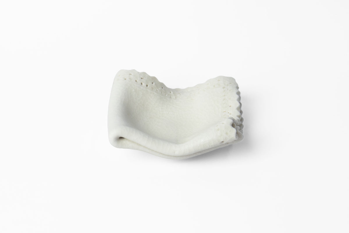 Sugar Frost Handkerchief Dish
