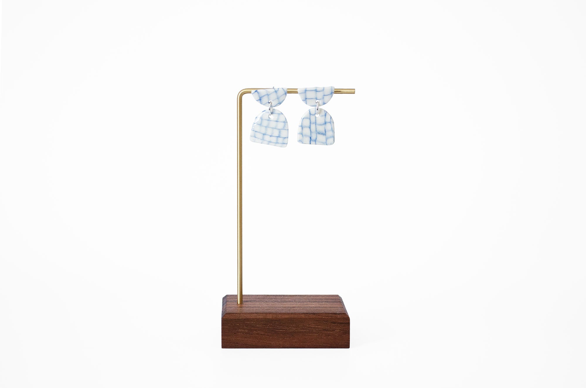Nerikomi Swaying Porcelain Earrings