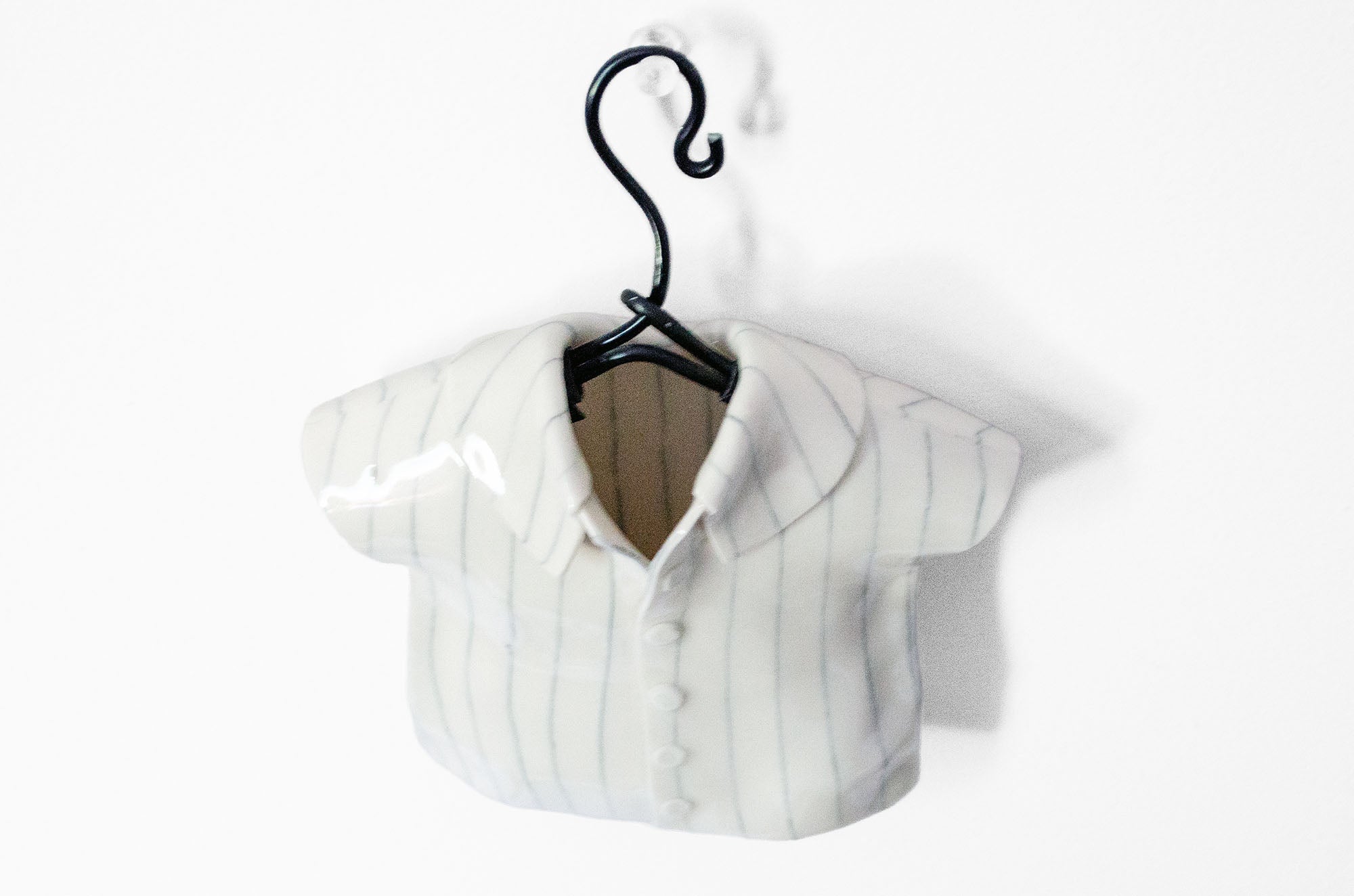 Striped Shirt Hanging Vase