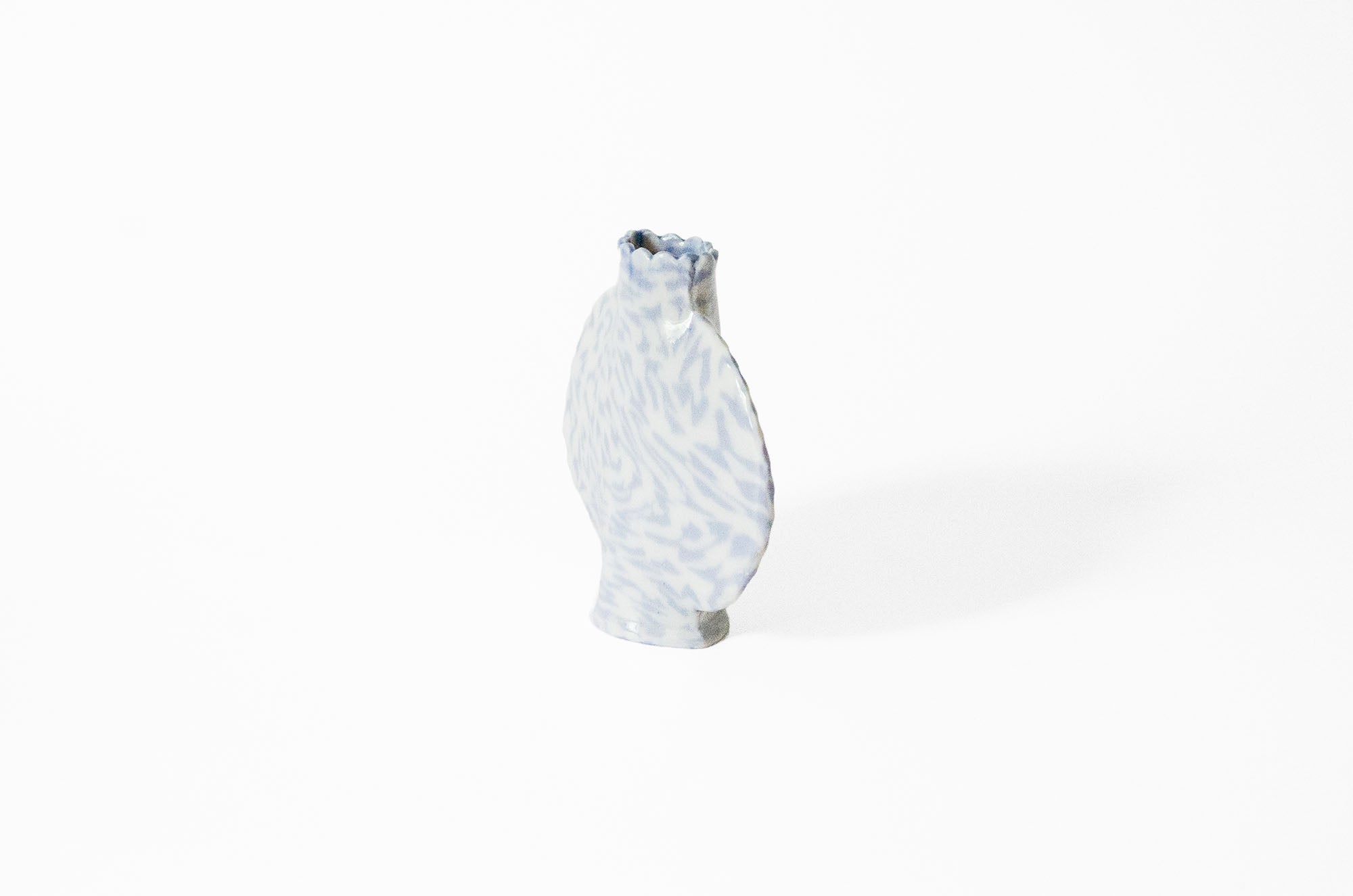 Small Nerikomi Floral Bud Vase