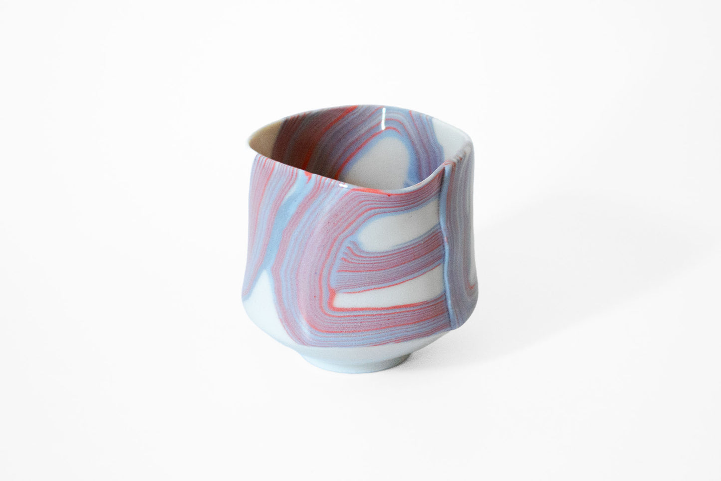 "One Word Poem" Nerikomi Teacup