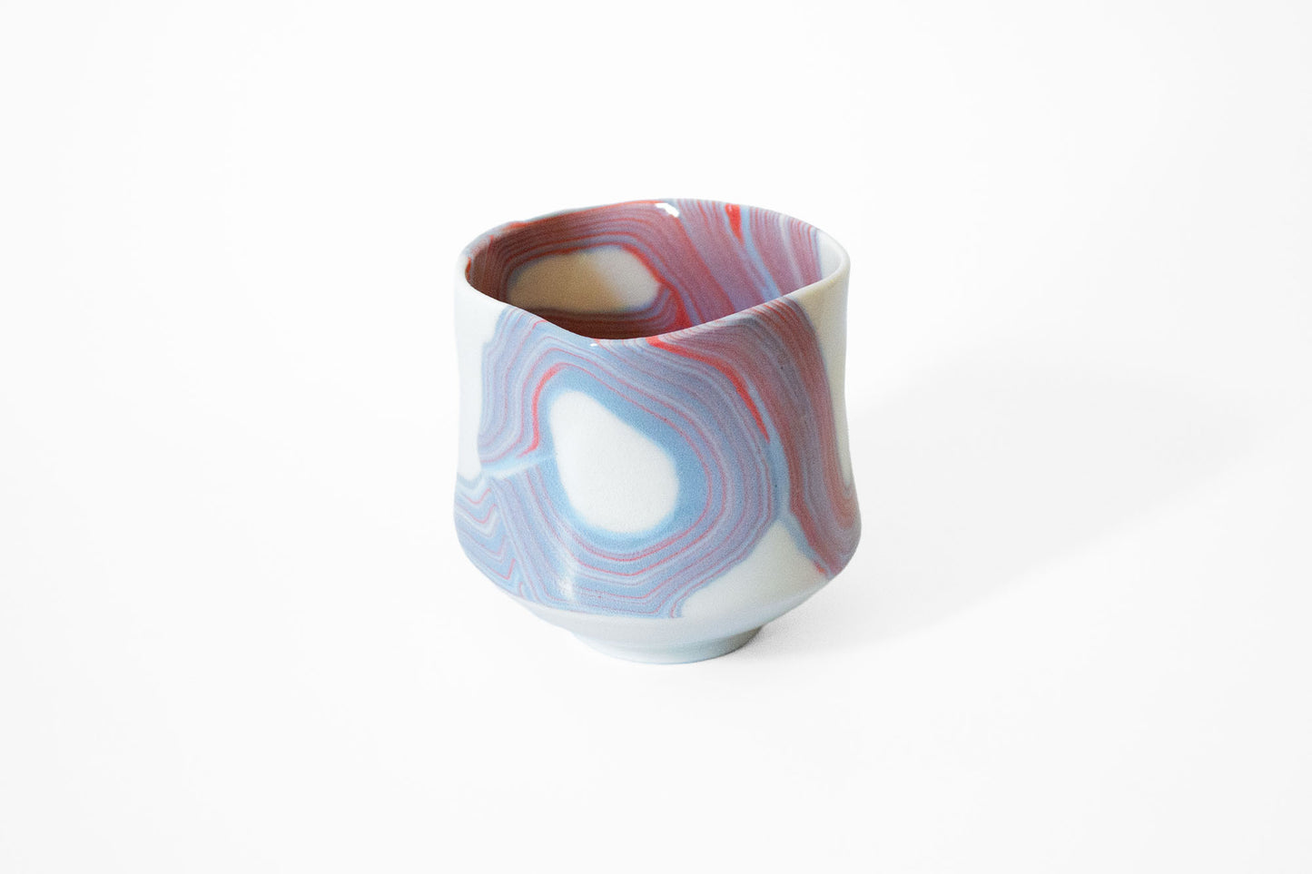 "One Word Poem" Nerikomi Teacup