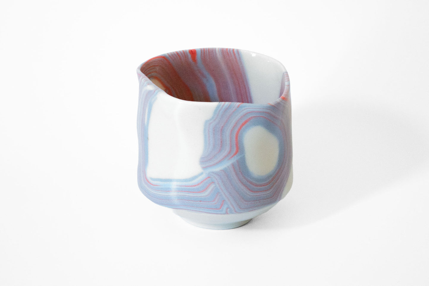 "One Word Poem" Nerikomi Teacup