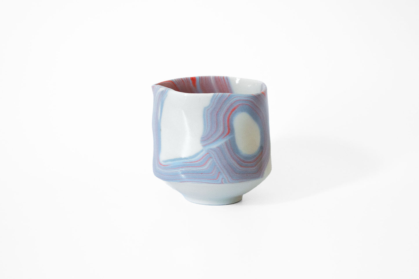 "One Word Poem" Nerikomi Teacup