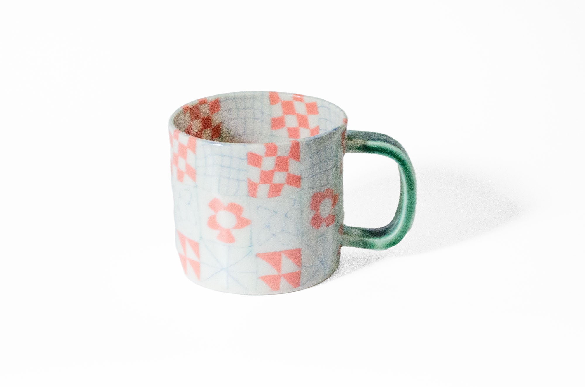 Nerikomi Patchwork Pattern Mug