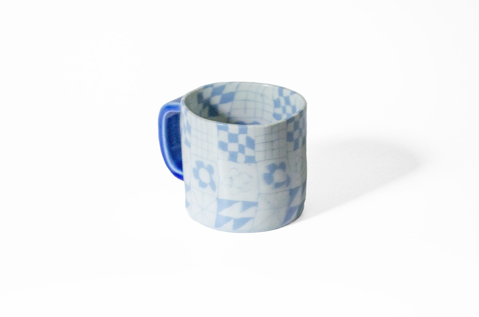 Nerikomi Patchwork Pattern Mug