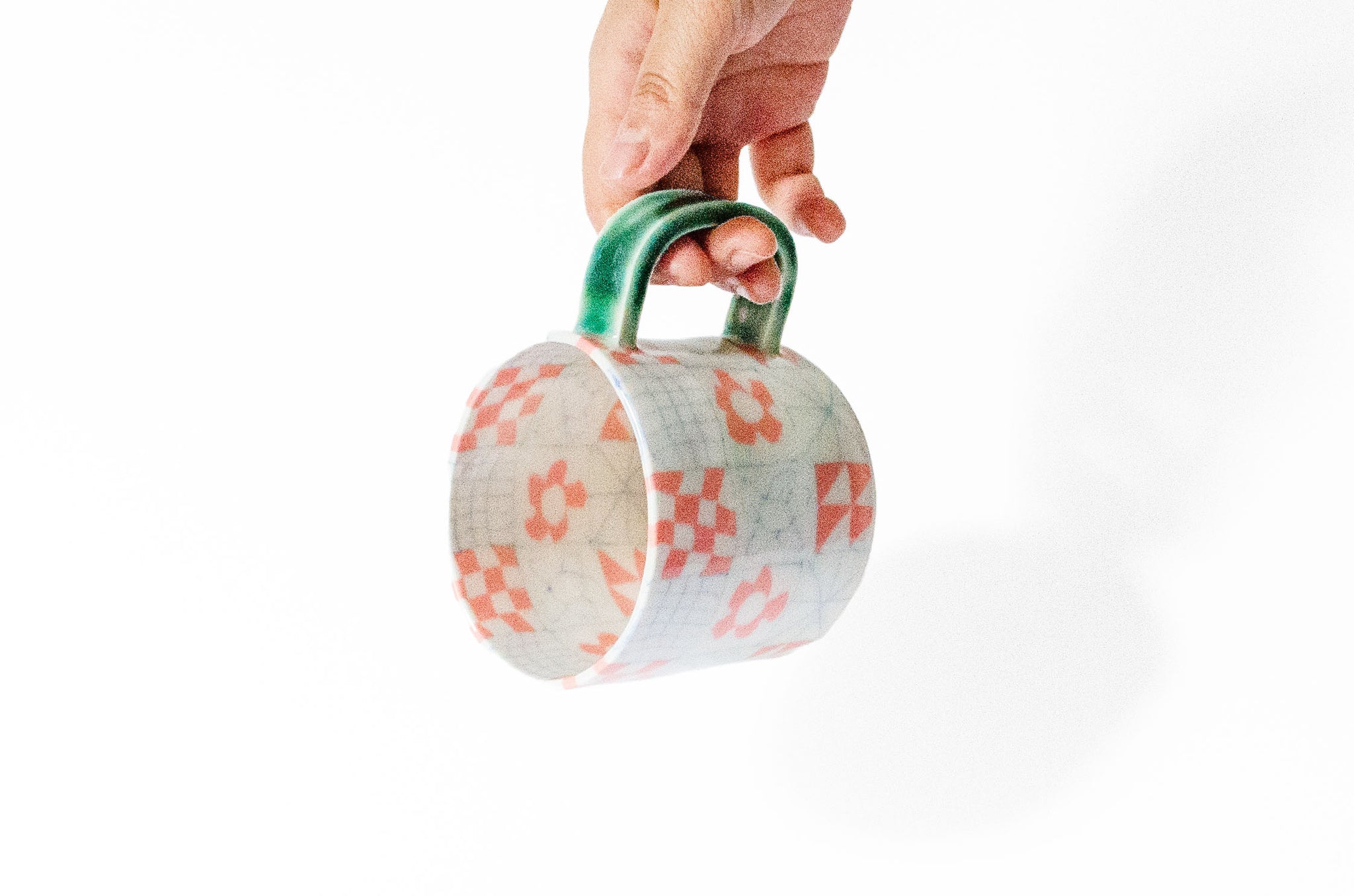 Nerikomi Patchwork Pattern Mug